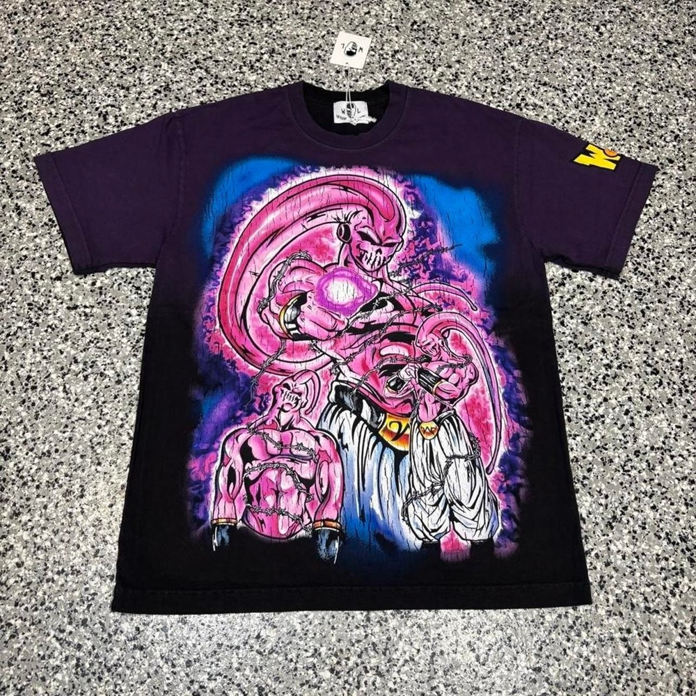 Warren Lotas Dragon Ball Z Majin Buu Purple T-Shirt Mens Size S WL-SHIRT-SML-PUR